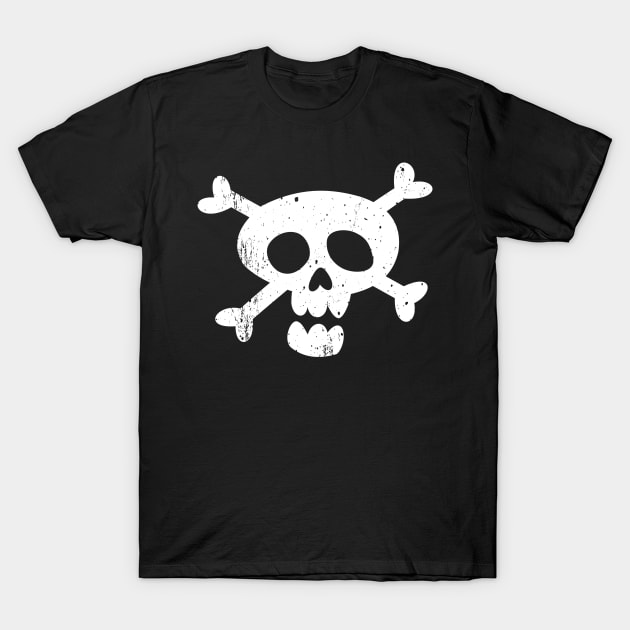 Pirate Skull T-Shirt by tiranocyrus